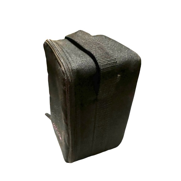 Case Logic Black 12 Cassette Tape Storage Soft Case 3/4 Zip Vintage 1990s 90s - Picture 6 of 10